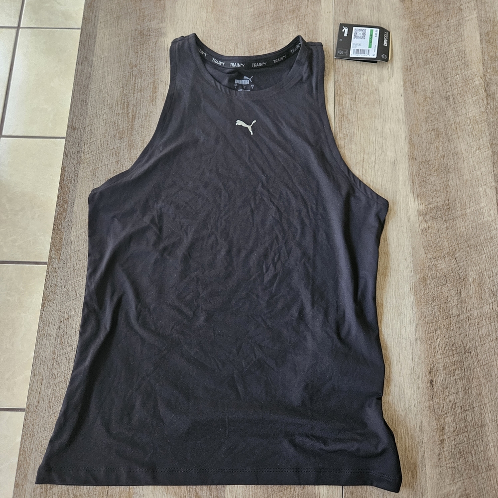 Puma Black Training Tee